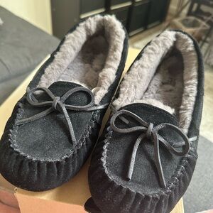 UGG Black Moccasins